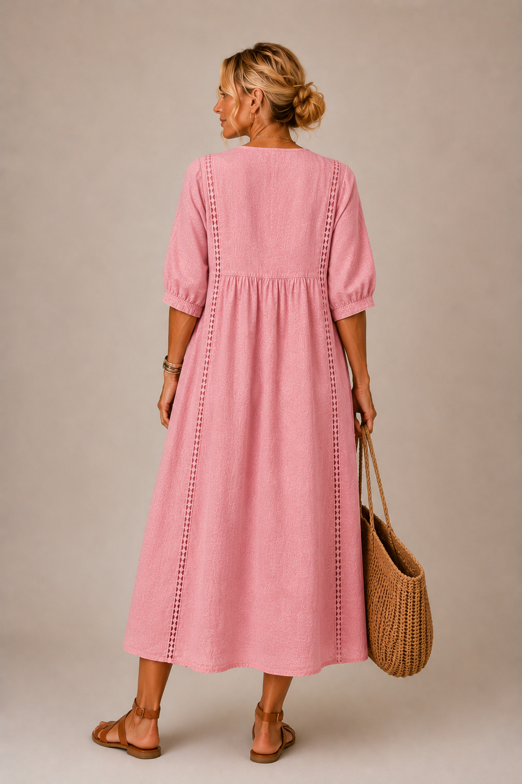 Sefi | Vestido Midi de Entretiempo