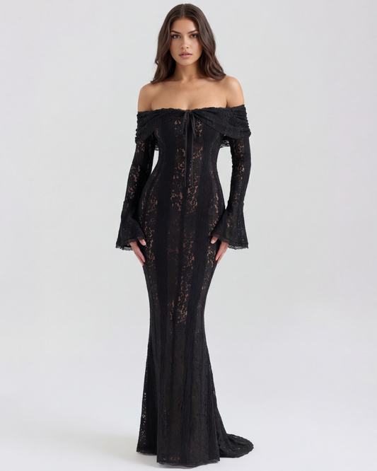 Alejandra vestido negro