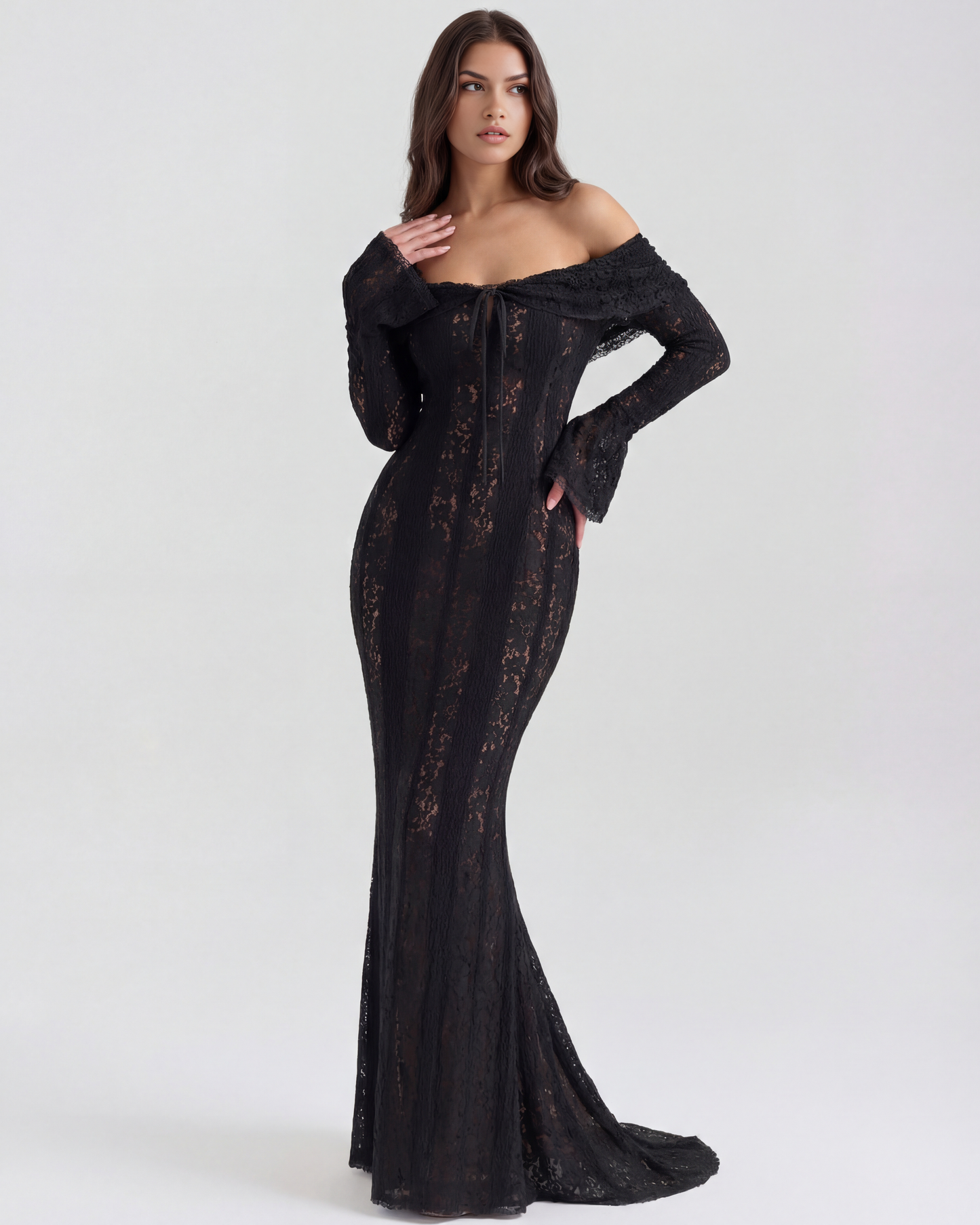 Alejandra vestido negro