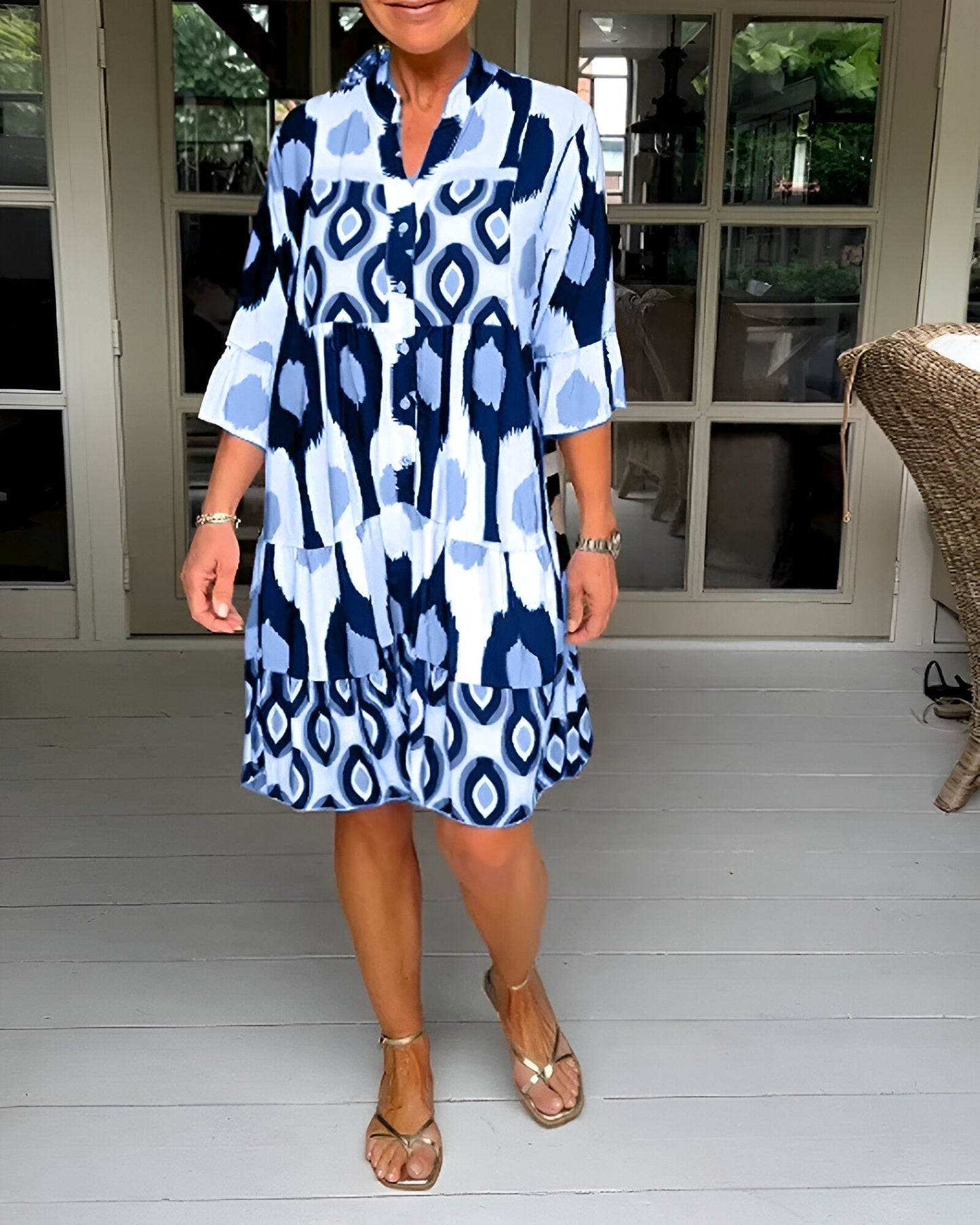 Octavia | Vestido bohemio elegante