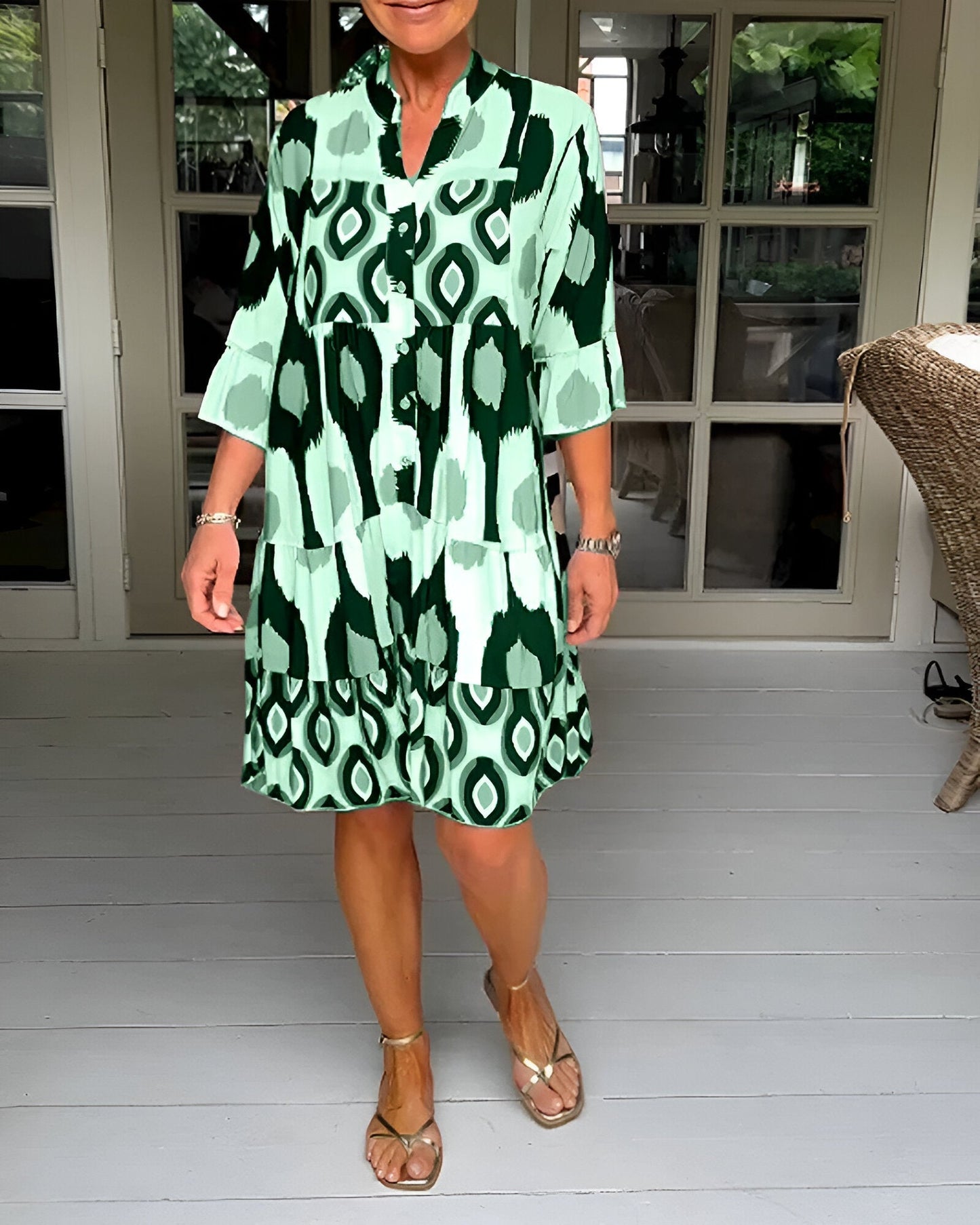 Octavia | Vestido bohemio elegante