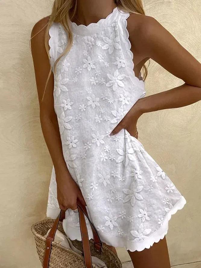 Koko | Vestido elegante con estampado de flores