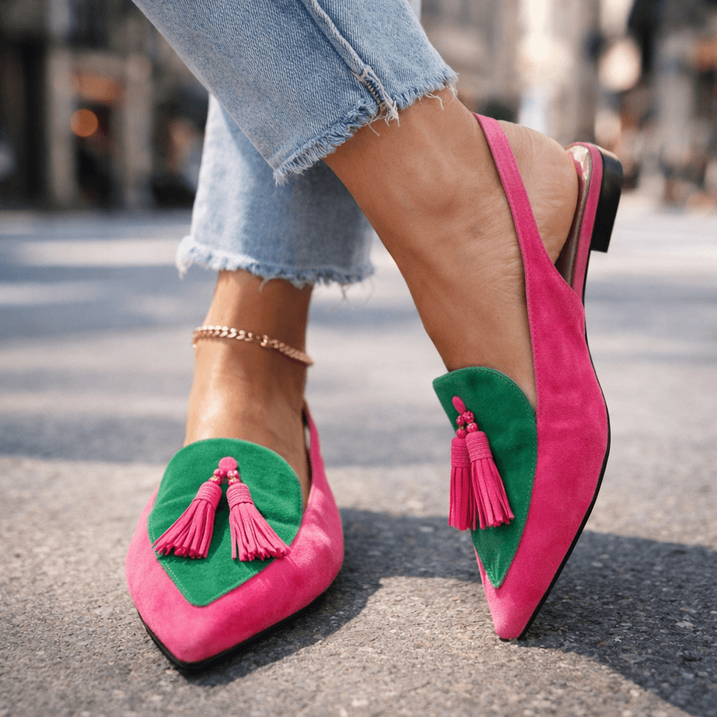 Alegría | Bailarinas Elegantes con borlas