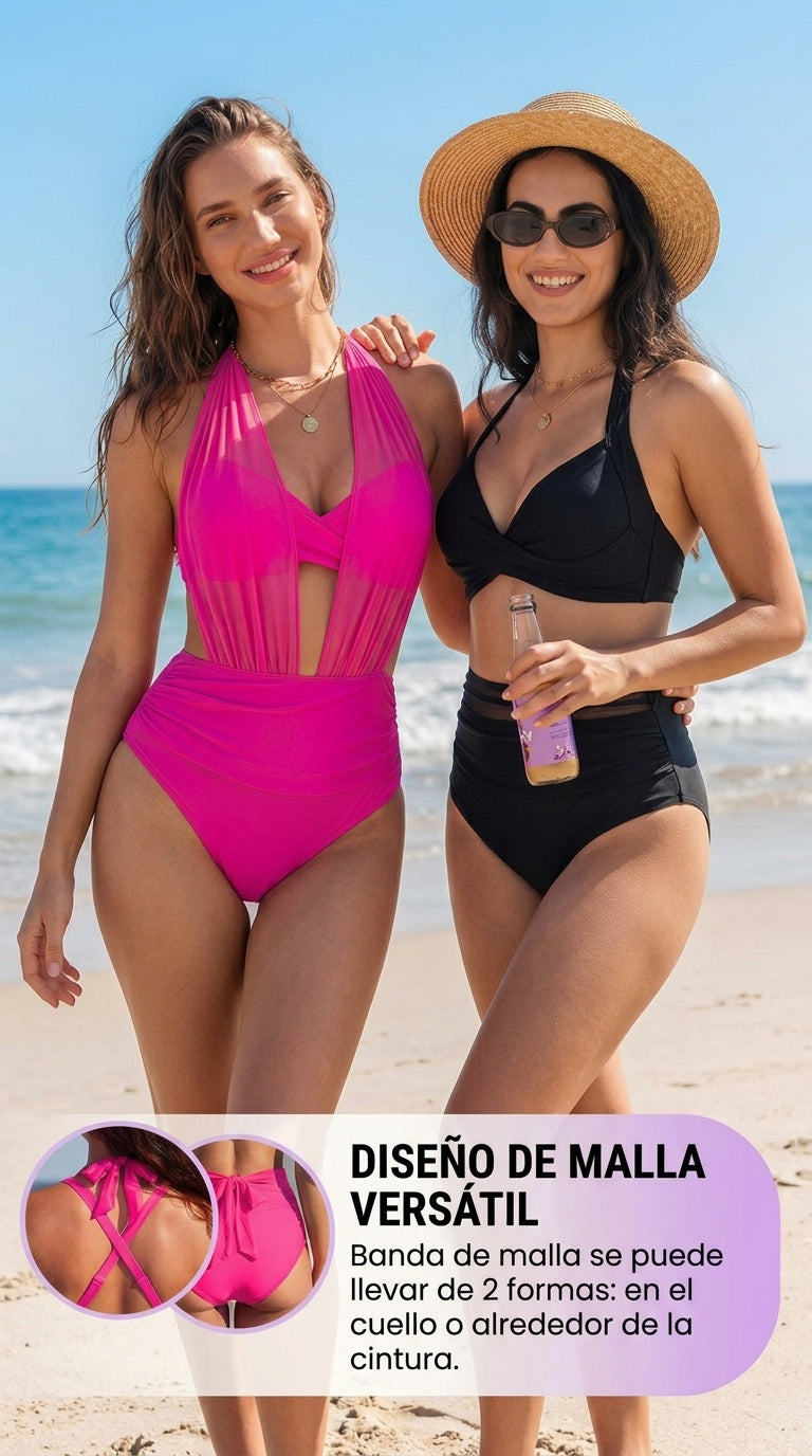 Sabine | Bikini 2 en 1 con control de abdomen
