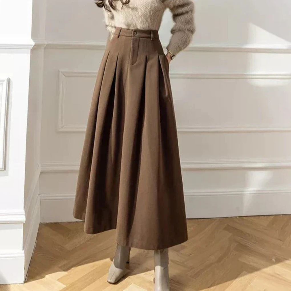 Aixa | Falda Midi Elegante para Mujer