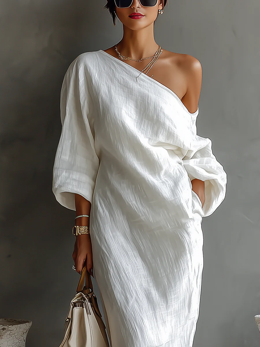 Vestido Nina Blanco Elegante