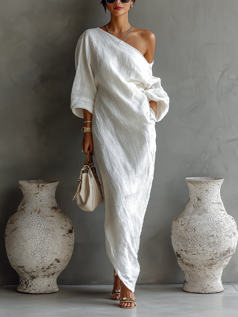 Vestido Nina Blanco Elegante