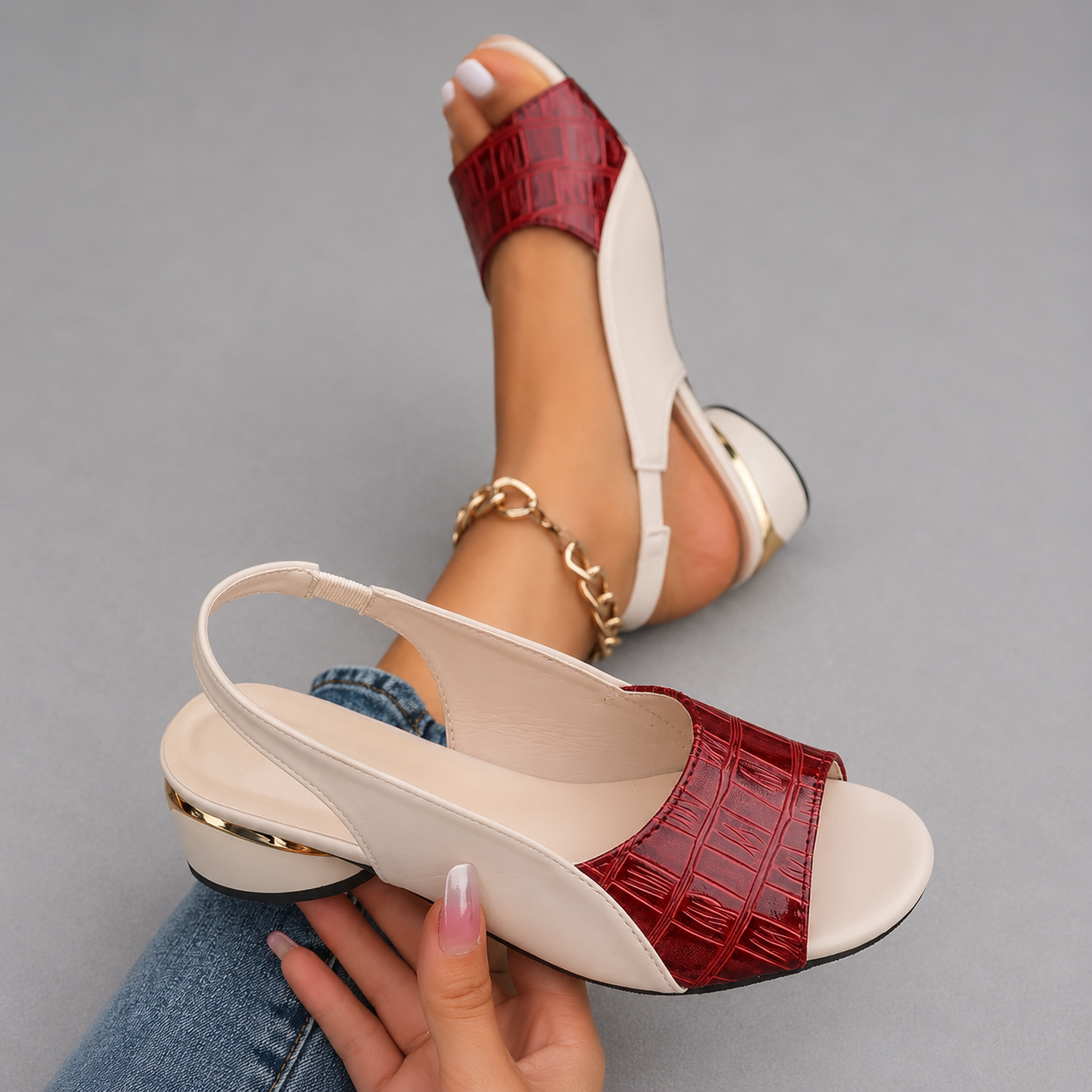 GLORIA | Sandalia Elegante