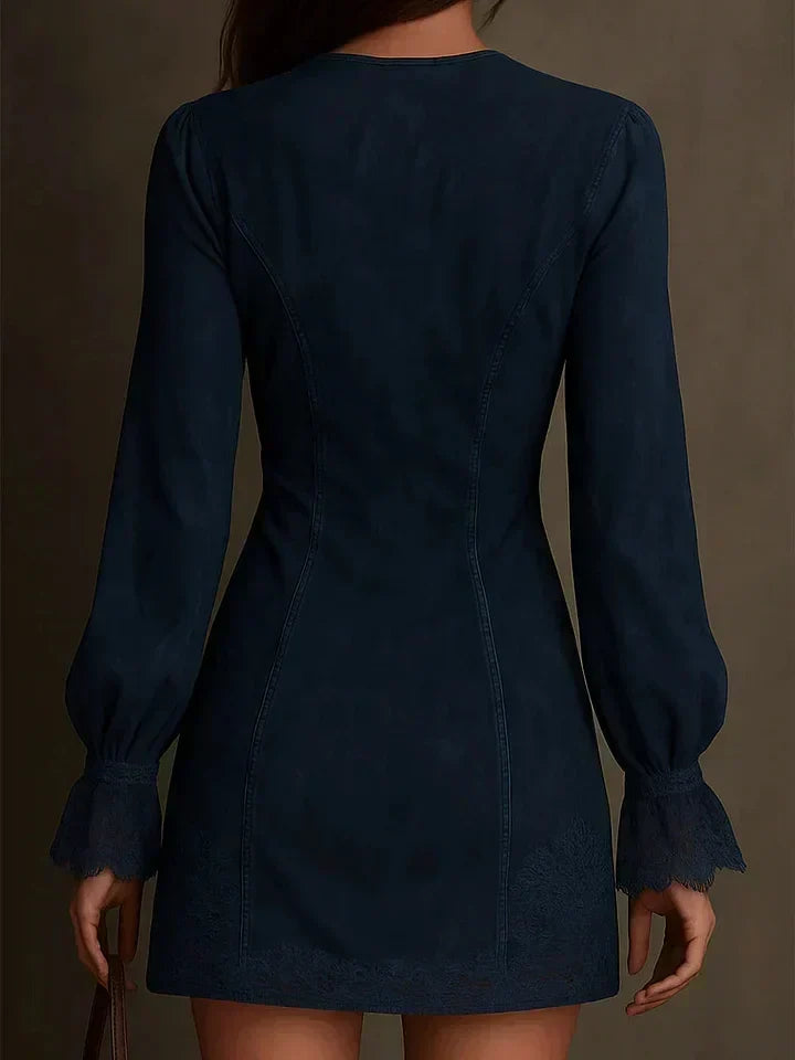 Déborah | Mini Vestido de Ante