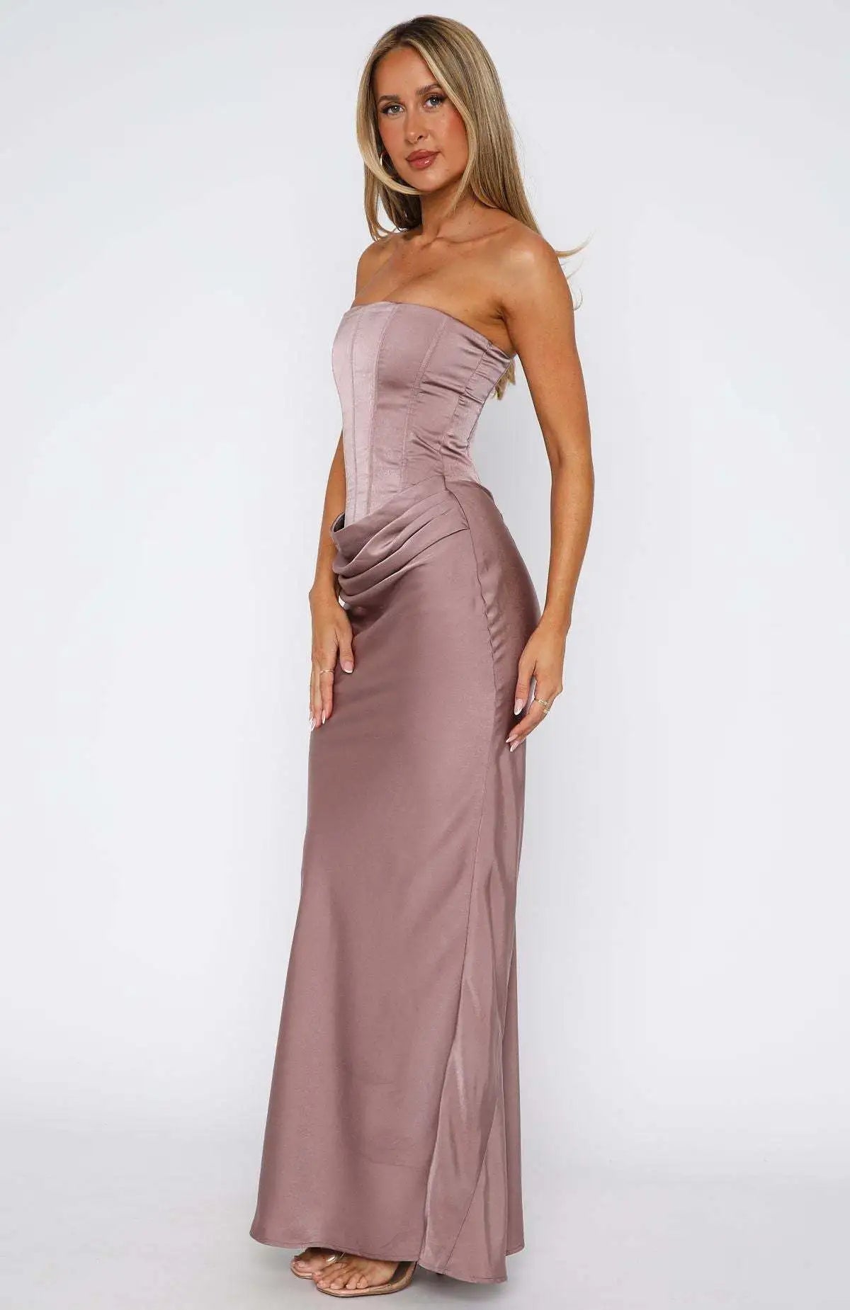 Alessia – vestido largo elegante