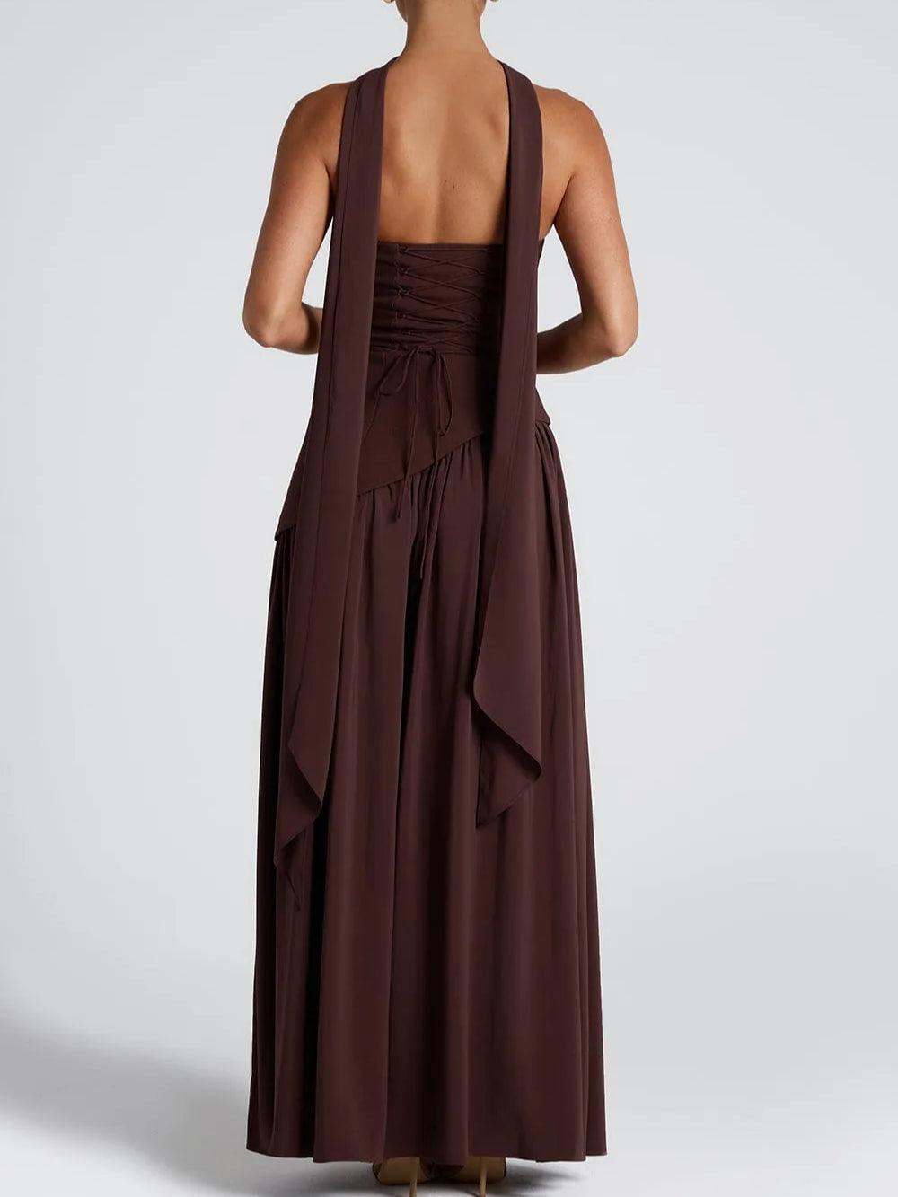 Vestido Celia – Corte Fluido con Abertura