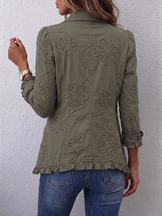 Sifa | Chaqueta con bordados florales