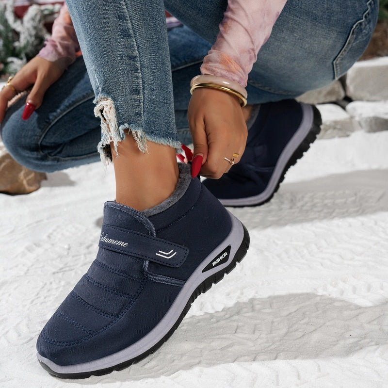 Mery | Zapatillas deportivas de invierno, antideslizantes y cálidas, sin cordones