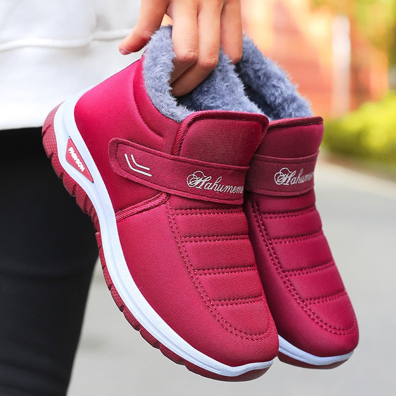 Mery | Zapatillas deportivas de invierno, antideslizantes y cálidas, sin cordones