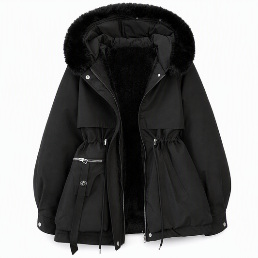 Fabi | Parka acolchada de piel sintética de invierno para mujer